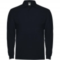 Estrella Langarm Poloshirt für Herren, Marineblau