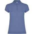 Star Poloshirt für Damen, Riviera Blue