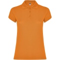 Star Poloshirt für Damen, Orange