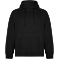 Vinson Kapuzenpullover Unisex, Durchgehend schwarz