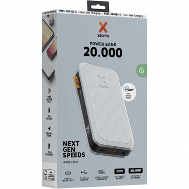 Logotrade Logogeschenke das Foto: Xtorm FS520 Fuel-Serie 20.000 mAh 35 W Powerbank