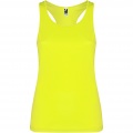 Schura Sport Top für Damen, Fluor Gelb