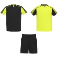 Juve Sport-Set Unisex , Fluorgelb / Tiefschwarz