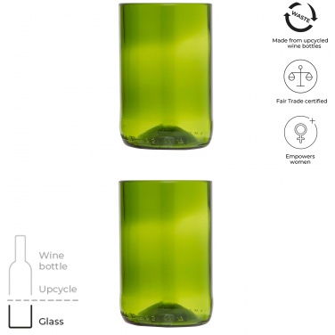 Logotrade Werbeartikel das Foto: Originalhome 280 ml Trinkglas Set