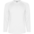 Montecarlo Langarm Sport-Shirt für Männer, Weiß