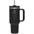 Stanley 1200 ml Quencher H2.0 Thermobecher , Durchgehend schwarz