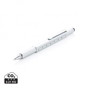 : 5-in-1 Aluminium Tool-Stift