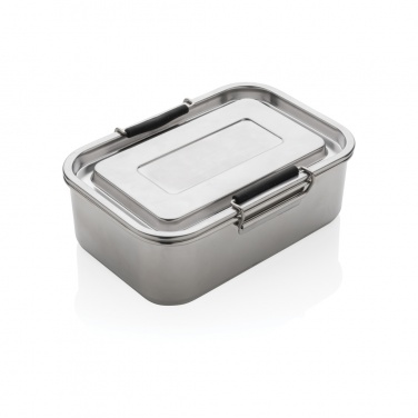 Logotrade werbemittel das Foto: Auslaufsichere Lunchbox aus RCS recyceltem Stainless Steel