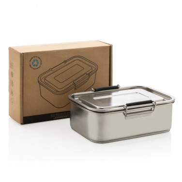 Logotrade werbemittel das Foto: Auslaufsichere Lunchbox aus RCS recyceltem Stainless Steel