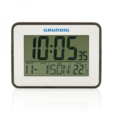 Logotrade Geschäftsgeschenke das Foto: Grundig Thermometer, Wecker und Kalender