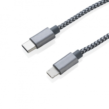 Logotrade Werbeartikel das Foto: 3-in-1 umwobenes Kabel