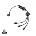 Light-Up Logo 6-in-1 Kabel, Schwarz