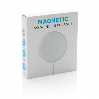 Logotrade Logogeschenke das Foto: 5W magnetischer Wireless Charger