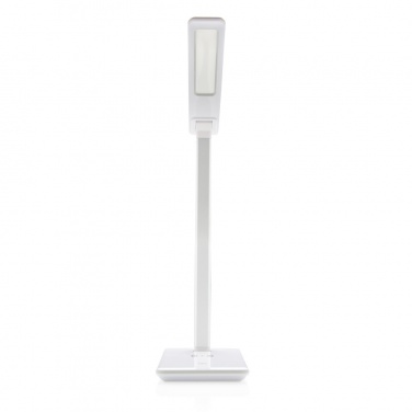 Logotrade Werbegeschenke das Foto: 5W Wireless Charging Schreibtischlampe