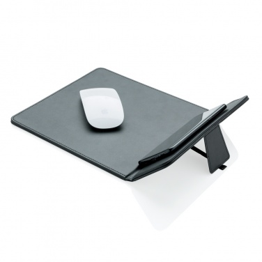 Logotrade Werbeartikel das Foto: Mousepad mit Wireless-5W-Charging Funktion