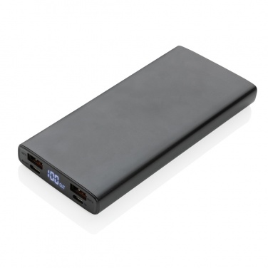 Logotrade Logogeschenke das Foto: 18W PD Powerbank mit 10.000 mAh aus Aluminium