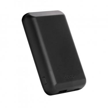 Logotrade Werbegeschenke das Foto: Magnetische 5.000 mAh Wireless Powerbank