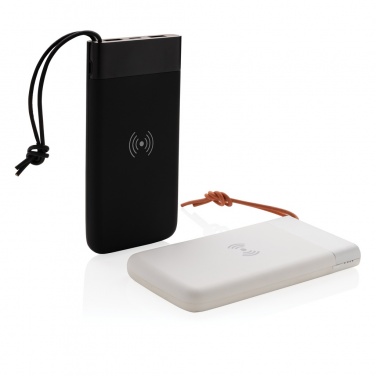 Logotrade Geschäftsgeschenke das Foto: Aria 8.000 mAh 5W Wireless Charging Powerbank