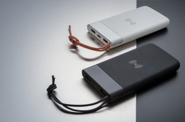 Logotrade Werbeartikel das Foto: Aria 8.000 mAh 5W Wireless Charging Powerbank