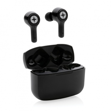 Logotrade Geschäftsgeschenke das Foto: Swiss Peak TWS ANC Earbuds