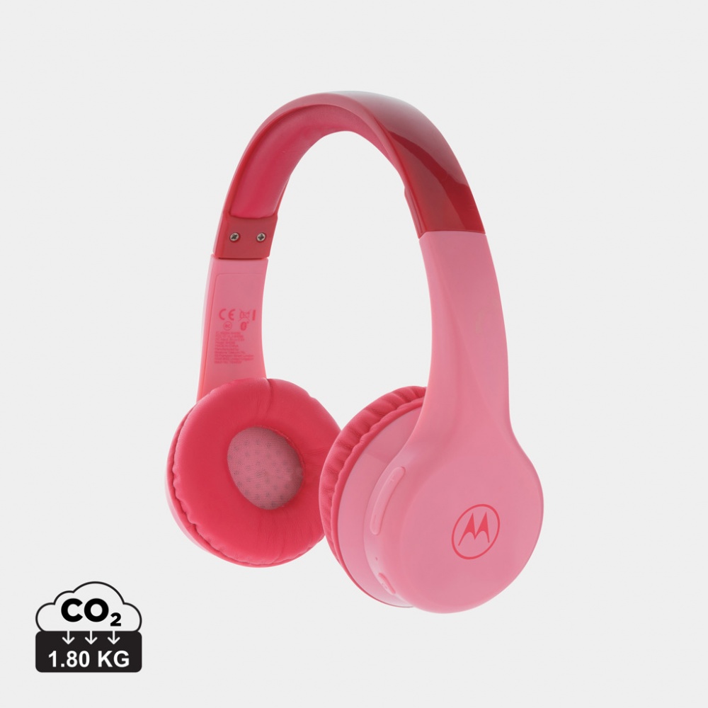 Logotrade Logogeschenke das Foto: Motorola JR 300 kids wireless safety headphone