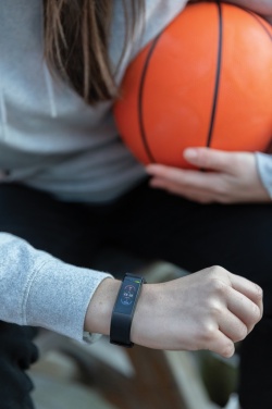 Logotrade werbemittel das Foto: Sense Fit Tracker aus RCS recyceltem TPU mit Pulsmesser