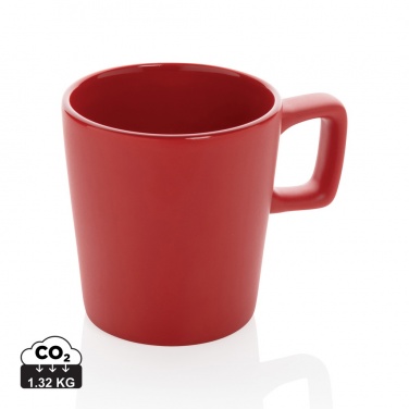 Logotrade Werbeartikel das Foto: Moderne Keramik Kaffeetasse, 300ml