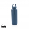 Wasserflasche mit Henkel aus RCS rPP, Blau