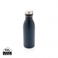 Deluxe Wasserflasche aus RCS recyceltem Stainless-Steel, Marine