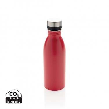 Logotrade werbemittel das Foto: Deluxe Wasserflasche aus RCS recyceltem Stainless-Steel