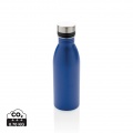 Deluxe Wasserflasche aus RCS recyceltem Stainless-Steel, Blau