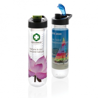 Logotrade werbemittel das Foto: Wasserflasche mit Aromafach