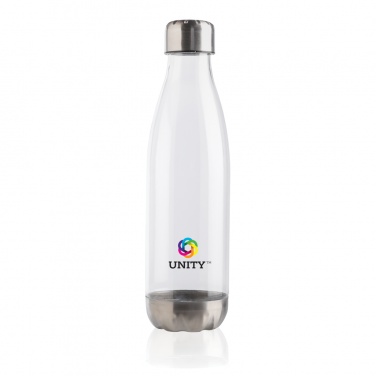 : Auslaufsichere Trinkflasche mit Stainless-Steel-Deckel