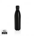 Solid Color Vakuum Stainless-Steel Flasche 750ml, Schwarz