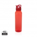 Oasis RCS recycelte PET Wasserflasche 650ml, Rot