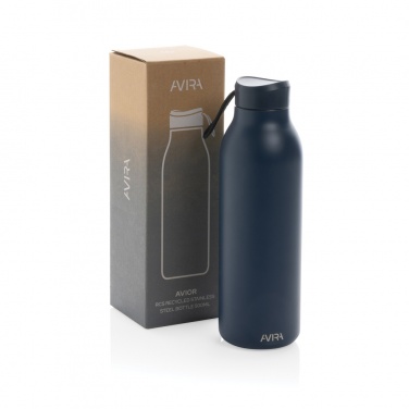 Logotrade Werbeartikel das Foto: Avira Avior RCS recycelte Stainless-Steel Flasche 500ml