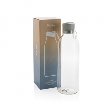 Logotrade Geschäftsgeschenke das Foto: Avira Atik RCS recycelte PET-Flasche 1L