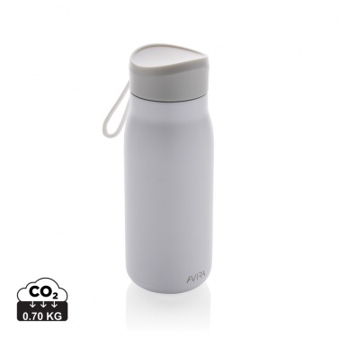 Logotrade Werbeartikel das Foto: Avira Ain 150ml Reiseflasche aus RCS rec. Stainless-Steel