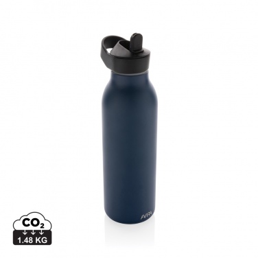 Logotrade Geschäftsgeschenke das Foto: Avira Ara RCS Re-Steel Fliptop Wasserflasche 500ml