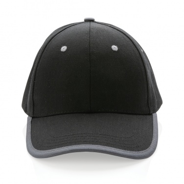 : Impact AWARE™ 280gr Brushed rCotton 6 Panel Kontrast-Cap