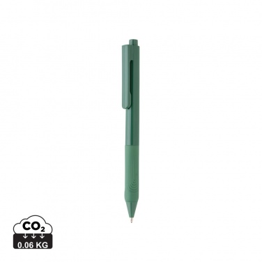 Logotrade Firmengeschenke das Foto: X9 Solid-Stift mit Silikongriff