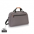 Modische Duo Tone Reisetasche PVC-frei, grau