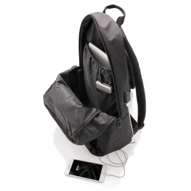 Logotrade Logogeschenke das Foto: Power USB Laptop-Rucksack