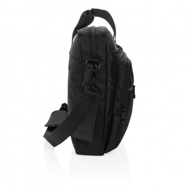 Logotrade werbemittel das Foto: Swiss Peak RPET Voyager RFID 15.6" Laptoptasche