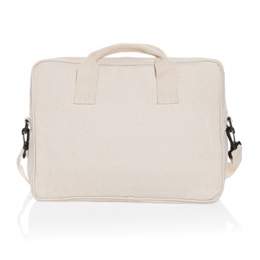 Logotrade Firmengeschenke das Foto: Laluka AWARE™ 15.4" Laptop-Tasche aus recycelter Baumwolle