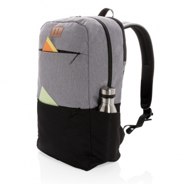 Logotrade Geschäftsgeschenke das Foto: Moderner 15.6" USB & RFID Laptop-Rucksack, PVC-frei