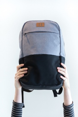 Logotrade Werbegeschenke das Foto: Moderner 15.6" USB & RFID Laptop-Rucksack, PVC-frei