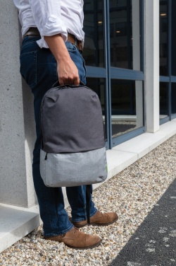 Logotrade Werbegeschenke das Foto: Duo Color RPET 15.6" RFID Laptop-Rucksack, PVC-frei