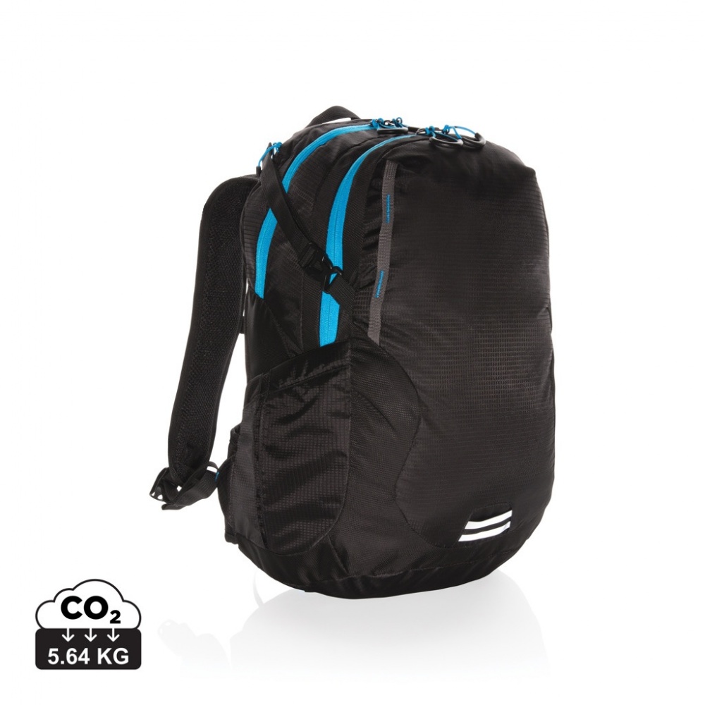 Logotrade Geschäftsgeschenke das Foto: Explorer Ribstop mittlerer Wanderrucksack 26L PVC frei