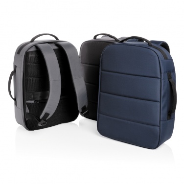 Logotrade Firmengeschenke das Foto: Impact AWARE™ RPET Anti-Diebstahl 15,6" Laptop-Rucksack